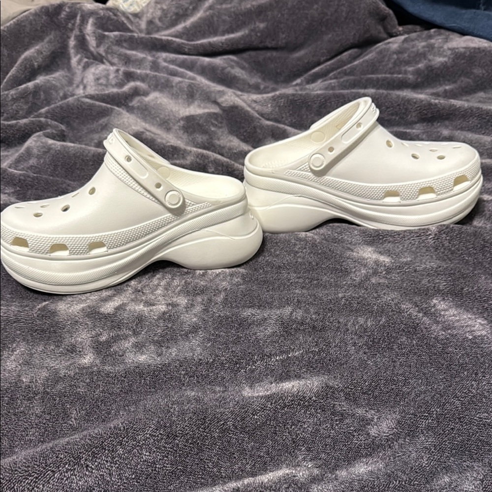 Crocs Bae Platform Clog White With Iconic Comfort - image 6
